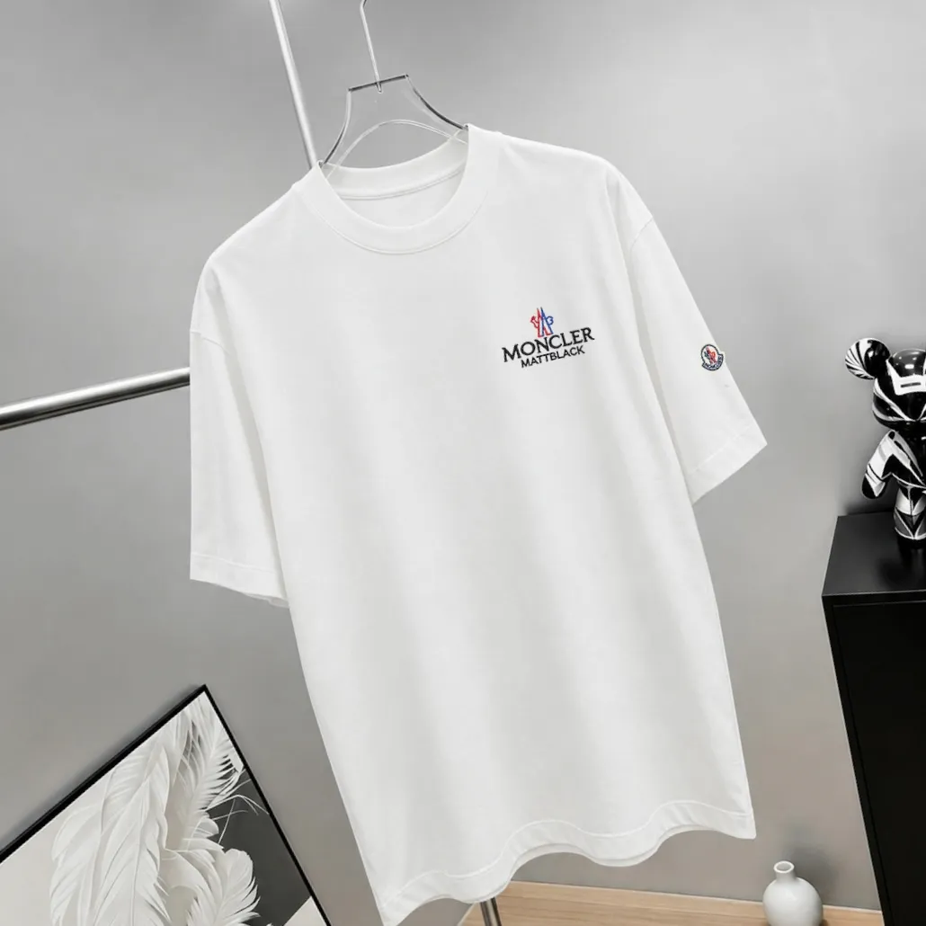 moncle～ 《 》7a tee ， Same Style ， : Black White Coffee Brown Size：S（90-130 ） M（125-150 ） L（135-165 ） XL（160-190 ） XXL（185-220 ）